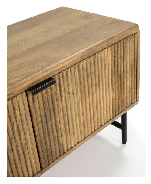 TV stolík z mangového dreva v prírodnej farbe 145x50x40 cm Mundra – MOME