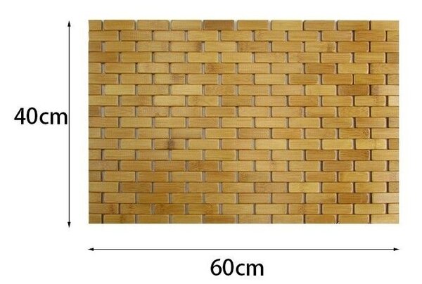 REA - Bambusová kúpeľňová podložka 40x60 371563A, LAZ-09563