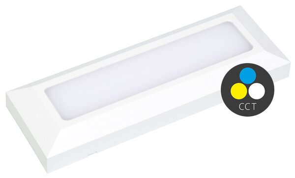 LED fasádne svietidlo RIKO 6W biele (ZSE5-BI)