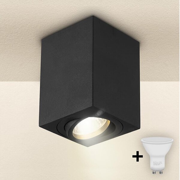 Brilagi - LED Bodové svietidlo MIA 1xGU10/30W/230V 100x80 mm čierna