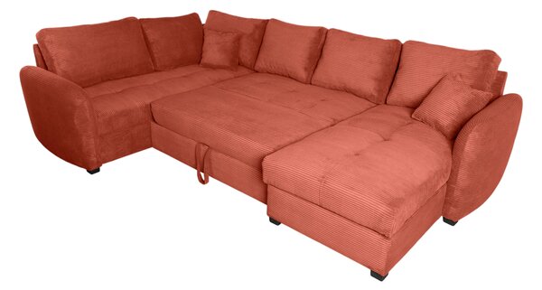 SEDACIA SÚPRAVA, textil, oranžová P & B - Sedačky, Online Only