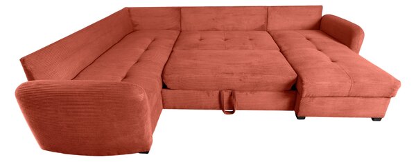 SEDACIA SÚPRAVA, textil, oranžová P & B - Sedačky, Online Only