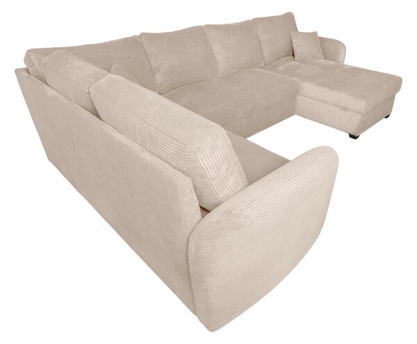 SEDACIA SÚPRAVA, textil, svetlohnedá P & B - Sedačky, Online Only