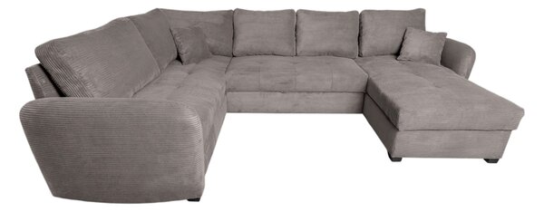 SEDACIA SÚPRAVA, textil, tmavosivá P & B - Sedačky, Online Only
