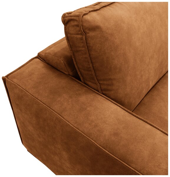 ROZKLADACIA POHOVKA, textil, koňaková MID.YOU - Sedačky, Online Only