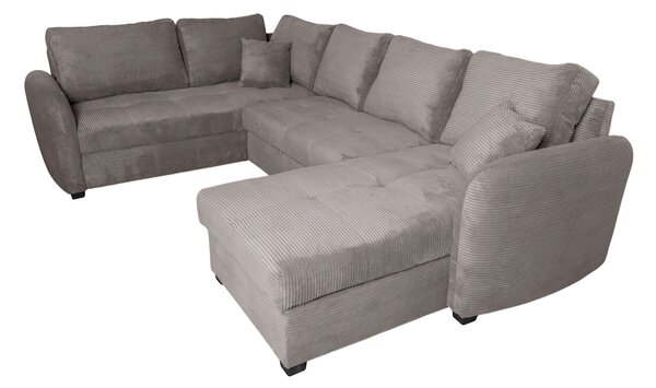 SEDACIA SÚPRAVA, textil, tmavosivá P & B - Sedačky, Online Only