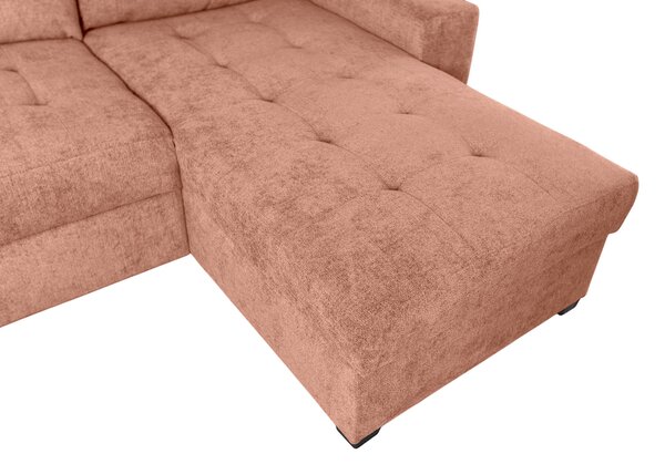 SEDACIA SÚPRAVA, textil, koralová P & B - Sedačky, Online Only