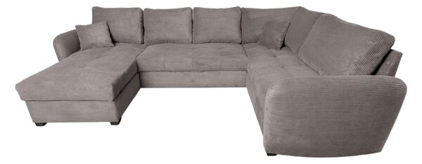 SEDACIA SÚPRAVA, textil, tmavosivá P & B - Sedačky, Online Only