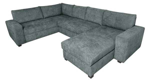 SEDACIA SÚPRAVA, textil, tmavosivá P & B - Sedačky, Online Only
