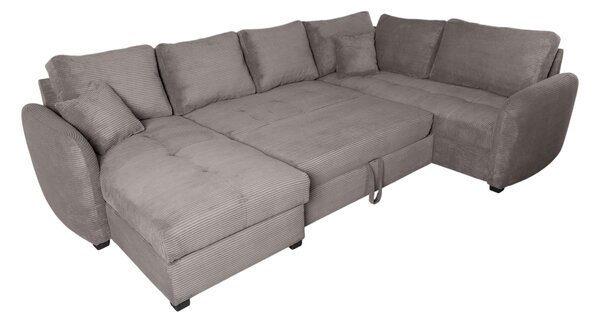 SEDACIA SÚPRAVA, textil, tmavosivá P & B - Sedačky, Online Only