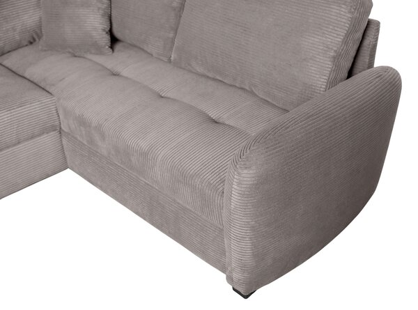 SEDACIA SÚPRAVA, textil, tmavosivá P & B - Sedačky, Online Only
