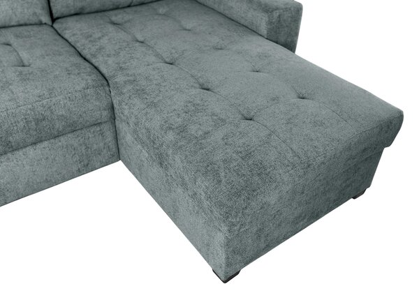 SEDACIA SÚPRAVA, textil, tmavosivá P & B - Sedačky, Online Only