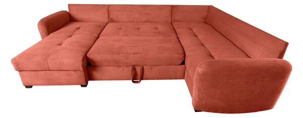 SEDACIA SÚPRAVA, textil, oranžová P & B - Sedačky, Online Only