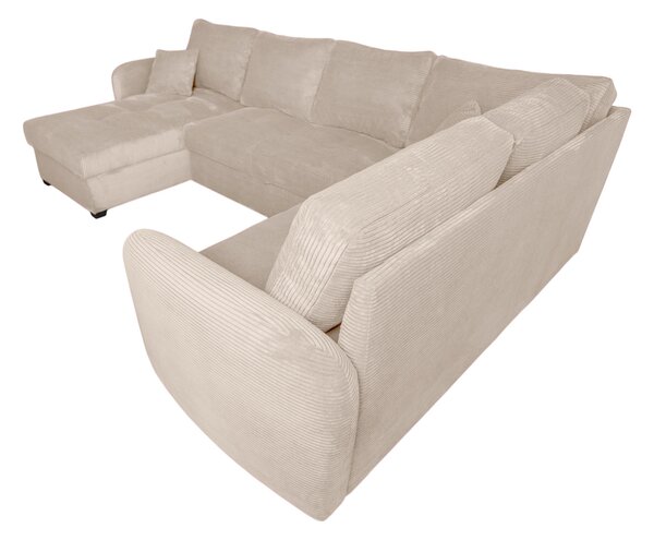 SEDACIA SÚPRAVA, textil, svetlohnedá P & B - Sedačky, Online Only