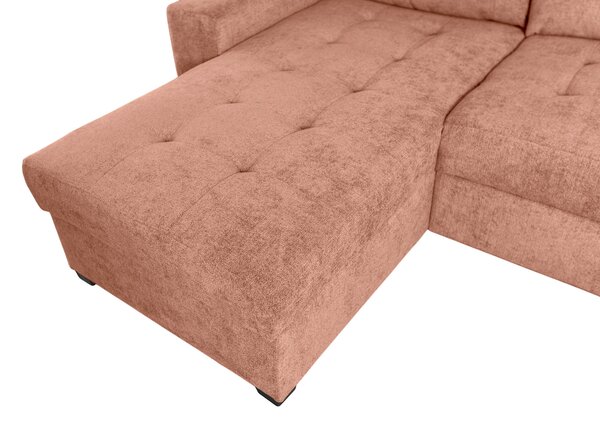 SEDACIA SÚPRAVA, textil, koralová P & B - Sedačky, Online Only