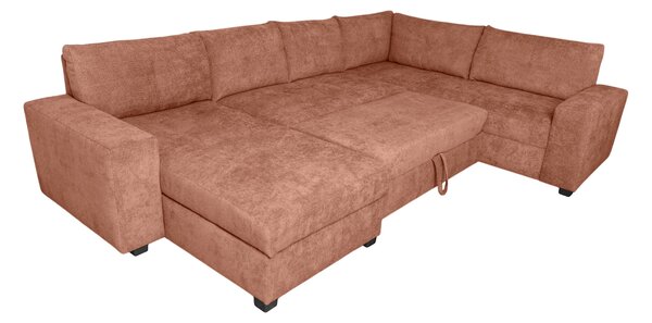 SEDACIA SÚPRAVA, textil, koralová P & B - Sedačky, Online Only