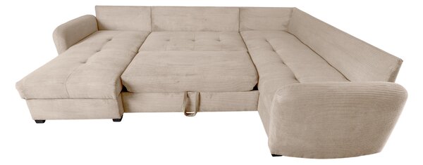 SEDACIA SÚPRAVA, textil, svetlohnedá P & B - Sedačky, Online Only