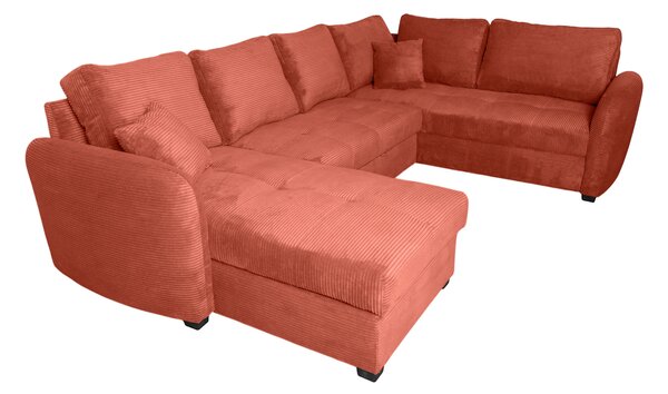 SEDACIA SÚPRAVA, textil, oranžová P & B - Sedačky, Online Only