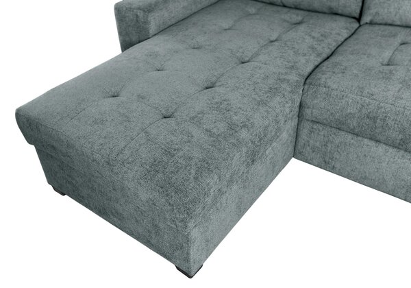 SEDACIA SÚPRAVA, textil, tmavosivá P & B - Sedačky, Online Only