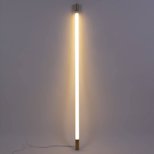 Nástenné LED svetlo Linea Gold, biela