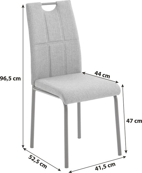 STOLIČKA, 41,5/96,5/52,5 cm P & B - Stoličky, Online Only