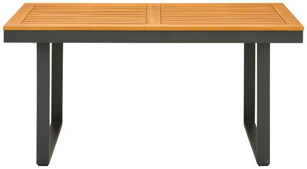 ZÁHRADNÝ STÔL, drevo, kov, 140/68/70 cm Amatio - Záhradné stoly