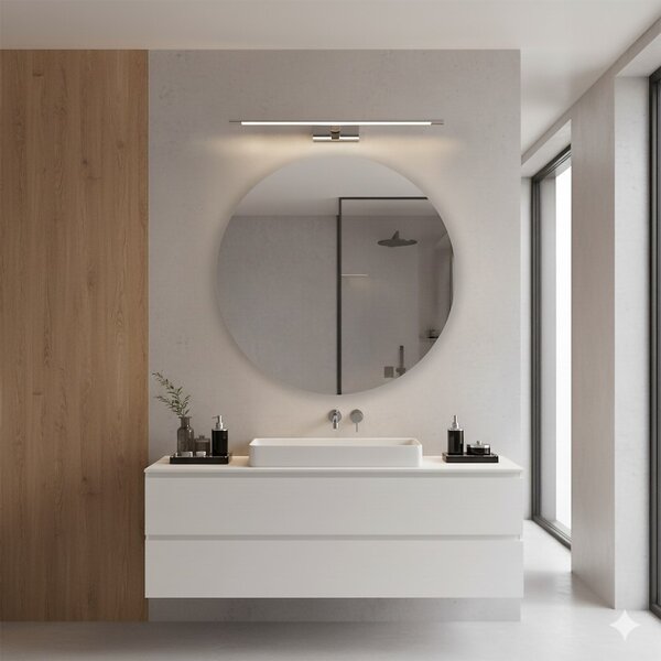 Nástenné LED svietidlo Klimt, 1x LED 12w, 3000-6000k, (60 cm), ch