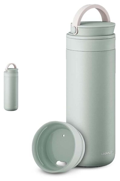 Nerezová termoska s uchom LOCK Metro 475ml mint