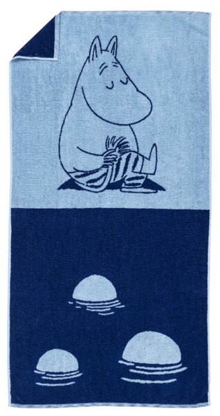 Arabia Uterák Moomintroll 70x140, modrý