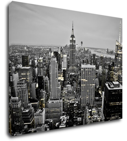 Impresi Obraz Osvetlený New York - 90 x 70 cm