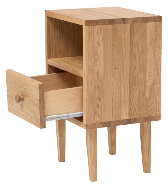 Dubový nočný stolík Mika
