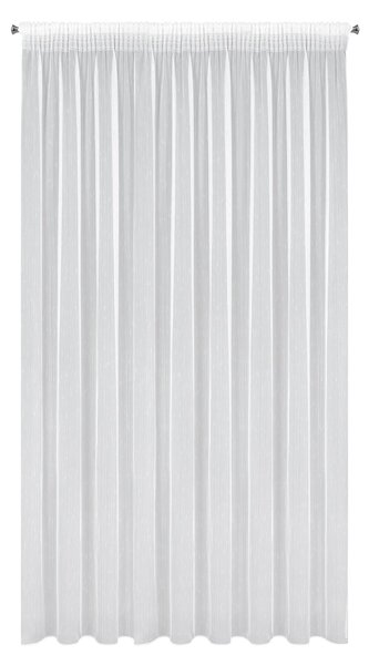 ZÁCLONA NA PÁSKE PILAR 350X270 CM BIELA