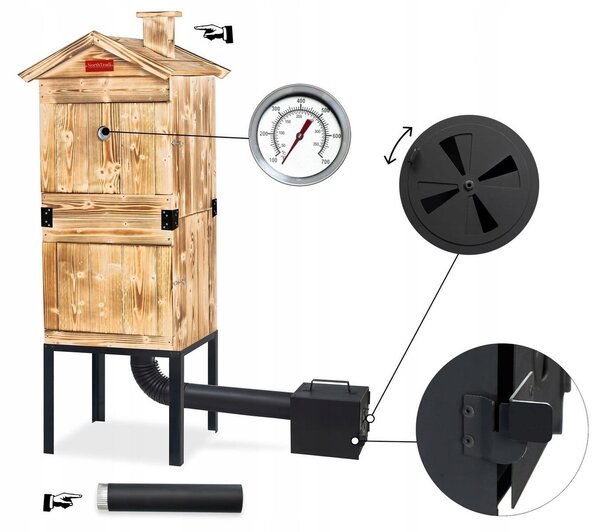 TRENDIE Udiareň XXL drevená