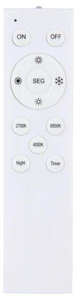 Globo 416080WWD4-CCT - LED stmievateľné stropné svietidlo DORO 24W/230V 20x80 cm + diaľkové ovládanie