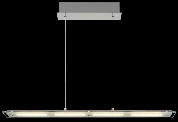 Globo 17019H - LED stmievateľný luster NOVAK 20W/230V s dotykovým ovládaním na lanku