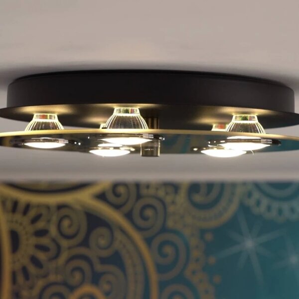 Eglo 33805 - LED stropné svietidlo GRATTINO 5xGU10/2,8W/230V