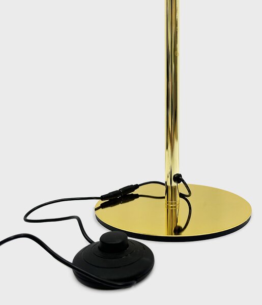 Toolight Toolight, LED podlahová lampa 145cm, 12W, APP1416-F, zlatá lesklá, OSW-05416