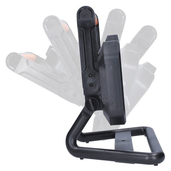 SOLIGHT LED reflektor 20W, prenosný, nabíjací, 2000lm, oranžovo-čierny