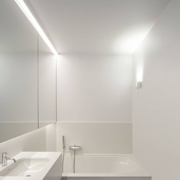 Wever & Ducré Lighting WEVER DUCRÉ LED vonkajšie nástenné svietidlo Train 2.0 up/down biela 930, Biela / opálová, Hliník, Moderný, Nástenné svietidlo