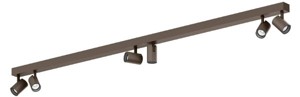 Wever & Ducré Lighting WEVER DUCRÉ LED stropné bodové svetlá Ceno 6.0, bronz, 2 700 K, Hnedá / staromosadz, Obývacia izba / jedáleň, Hliník, Moderný, Stropné svetlo