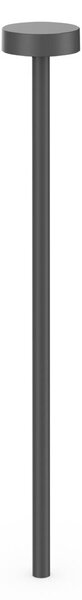 WEVER & DUCRÉ & LED zemná lampa Pola 2.0 antracitová 927 IP65, Čierna, Hliník, Vonkajše bodové svietidlo / bodateľné do zeme