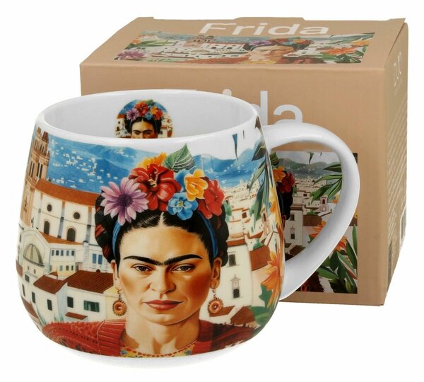 Porcelánový hrnček Mexican Art Frida 430 ml