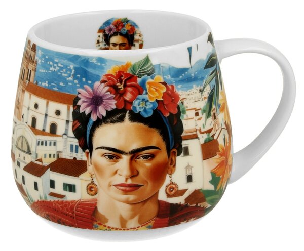 Porcelánový hrnček Mexican Art Frida 430 ml