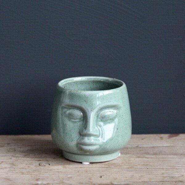Kvetináč head green Ø 6 cm