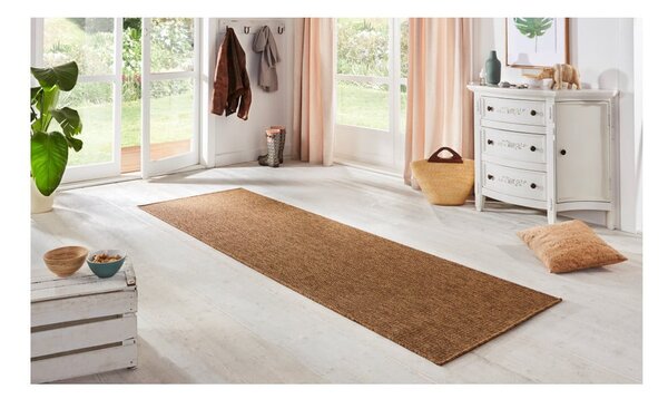 Hnedý vnútorný a vonkajší koberec 80x150 cm Nature – Hanse Home
