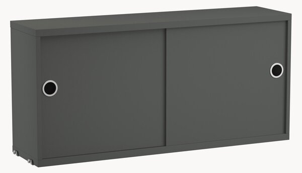 Skrinka's posuvnými dvierkami String System, Š 78 x H 20 cm