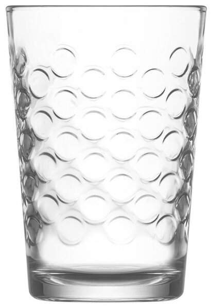 Pohár Sedef, sklenený, na vodu, 205 ml, 68x99 mm, bal. 6 ks