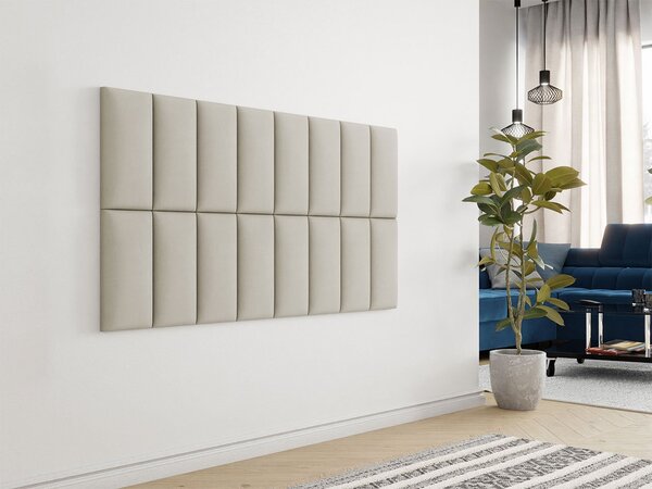 NovýNábytok.sk Čalúnený nástenný panel Pazara 40x20 (manila 02). Vlastná spoľahlivá doprava až k Vám domov. 1054229