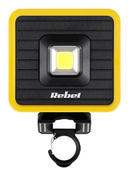 LED Reflektor 10W 4000K akumulátorový Rebel
