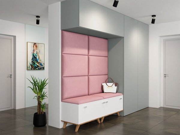 Mirjan24 Čalúnený nástenný panel Pag 70x40, Farba čalúnenia:: Manila 09 5903211032301